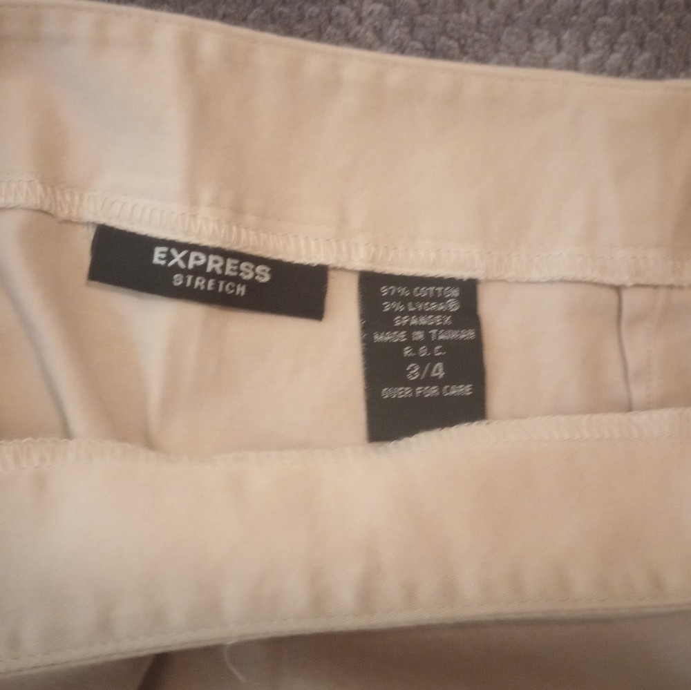 Express Beige Mini Skirt
